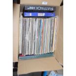 ONE BOX OF ASSORTED RECORDS