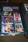 ONE BOX OF VARIOUS DVD'S
