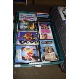 ONE BOX OF VARIOUS DVD'S