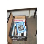 ONE BOX OF PAPERBACK BOOKS