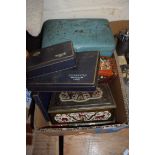 BOX OF VARIOUS VINTAGE TINS