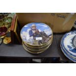 FRANKLIN MINT JOHN WAYNE COLLECTORS PLATES