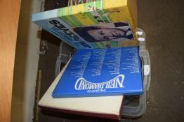 ONE BOX OF VARIOUS ASSORTED SINGLES, BOX SET RECORDS ETC