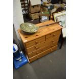 PINE FIVE DRAWER CHEST