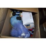 BOX OF SOFT TOYS