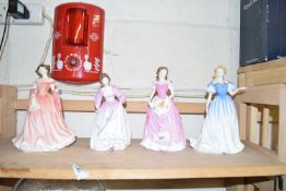 FOUR VARIOUS ROYAL DOULTON FIGURINES