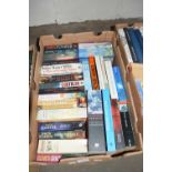 ONE BOX OF PAPERBACK BOOKS