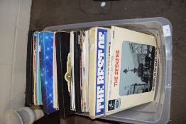 ONE BOX OF ASSORTED RECORDS