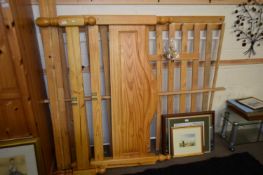 PINE DOUBLE BED FRAME