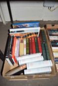 ONE BOX OF MIXED BOOKS TO INCLUDE OXFORD HISTORY OF ENGLAND