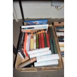 ONE BOX OF MIXED BOOKS TO INCLUDE OXFORD HISTORY OF ENGLAND