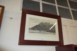 BLACK AND WHITE ETCHING, STIRLING CASTLE