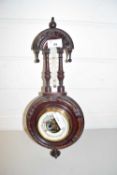LATE VICTORIAN COMBINATION BAROMETER AND THERMOMETER