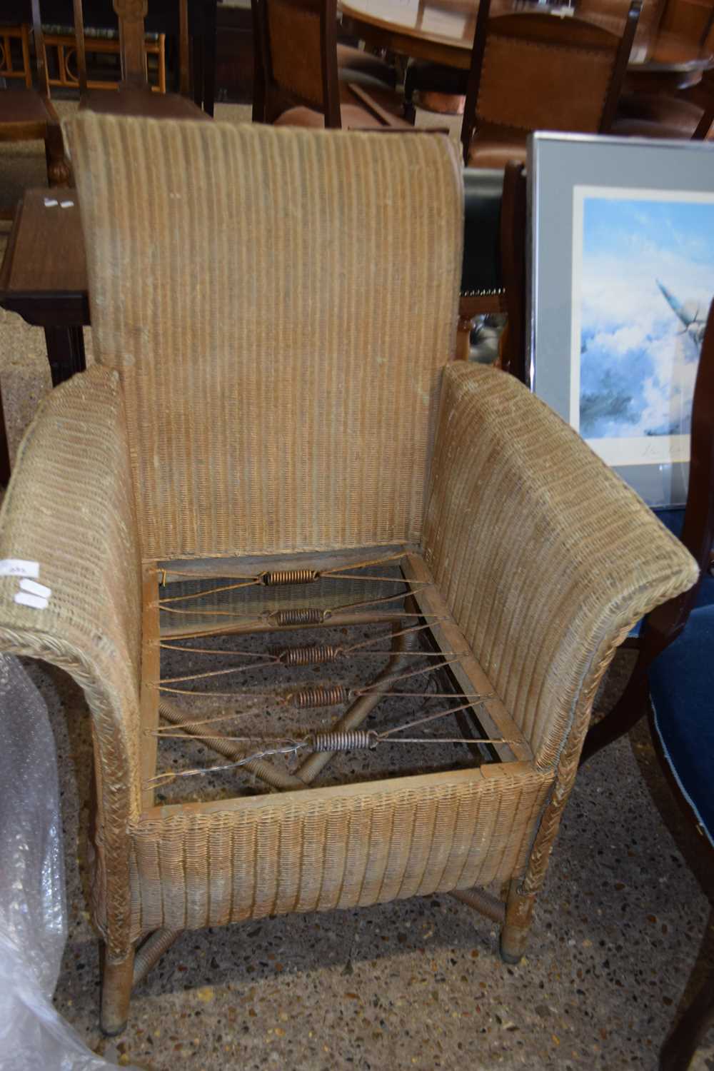 LLOYD LOOM STYLE CHAIR