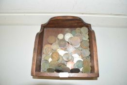 COLLECTION OF MAINLY BRITISH COINAGE MOSTLY COPPER FROM 18TH CENTURY ONWARDS PLUS FURTHER FOREIGN