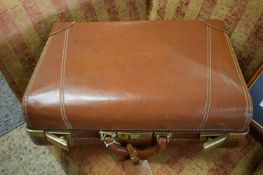 BROWN LEATHER CASE