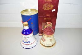 BELLS SCOTCH WHISKEY COMMEMORATIVE WADE DECANTERS, CHRISTMAS 1996 AND THE BIRTH OF PRINCESS