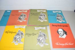 COLLECTION OF VOLUMES LIVING SHAKESPEARE