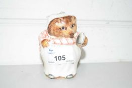 BESWICK MODEL FROM THE BEATRIX POTTER SERIES, MRS TIGGY-WINKLE