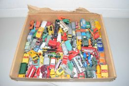 BOX OF VARIOUS MATCHBOX AND OTHER TOY VEHICLES
