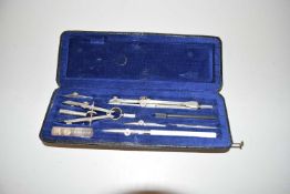 CASED SET OF LOTTER TECHNICAL DRAWING INSTRUMENTS