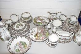 QUANTITY OF MYOTTS COUNTRY LIFE DINNER AND TEA WARES