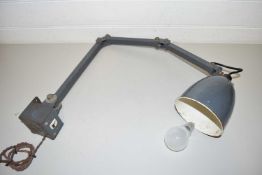 VINTAGE WALL MOUNTED ANGLEPOISE TYPE LAMP