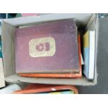 BOX OF MIXED BOOKS TO INCLUDE OLD ENGLAND