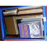 ONE BOX OF VARIOUS MIXED BOOKS