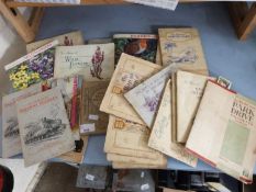 QUANTITY OF VARIOUS ALBUMS, CIGARETTE AND TEA CARDS