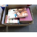 ONE BOX OF MIXED BOOKS