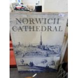 JOHN ADEY REPTON/GREGG PRESS NORWICH CATHEDRAL, PRESENTATION EDITION WITH OUTER COVER