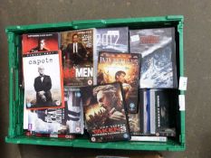 ONE BOX OF DVD'S