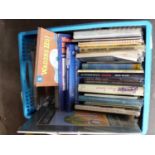 ONE BOX OF VARIOUS MIXED BOOKS