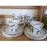 QUANTITY OF PORTMEIRION BOTANIC GARDEN TEA WARES