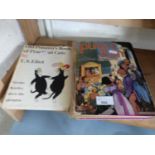 T S ELIOTT 'OLD POSSUMS BOOK OF PRACTICAL CATS' TOGETHER WITH 'PUNCH AND JUDY' (2)