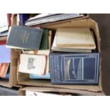 ONE BOX OF MIXED BOOKS