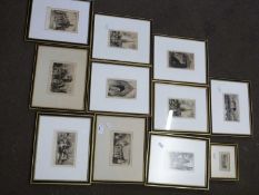 A COLLECTION OF VARIOUS ETCHINGS AND ENGRAVINGS, VIEWS OF NORWICH