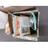 ONE BOX OF MIXED EPHEMERA