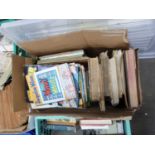 ONE BOX OF MIXED BOOKS