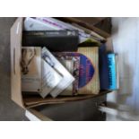 ONE BOX OF MIXED BOOKS