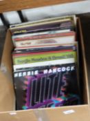 ONE BOX OF ASSORTED RECORDS