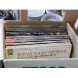 ONE BOX OF VARIOUS ASSORTED RECORDS