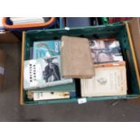 ONE BOX OF MIXED BOOKS