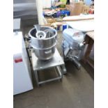 LARGE METCALFE SP200 MIXER WITH ATTACHMENTS AND STAND