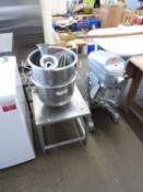 LARGE METCALFE SP200 MIXER WITH ATTACHMENTS AND STAND