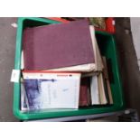 ONE BOX OF VARIOUS MIXED BOOKS