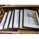 COLLECTION OF VARIOUS COLOURED PRINTS, NORFOLK VIEWS