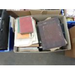 ONE BOX OF MIXED BOOKS