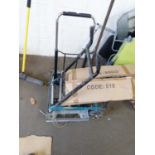 THREE VARIOUS METAL FRAMED TROLLEYS PLUS FURTHER BOXED EXAMPLE (4)